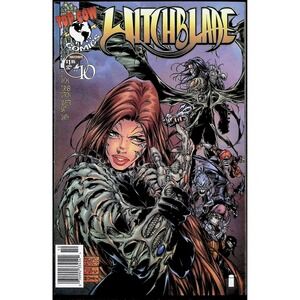Witchblade #10 Newsstand 1996 1st Darkness Meeting Michael Turner Art VF/NM